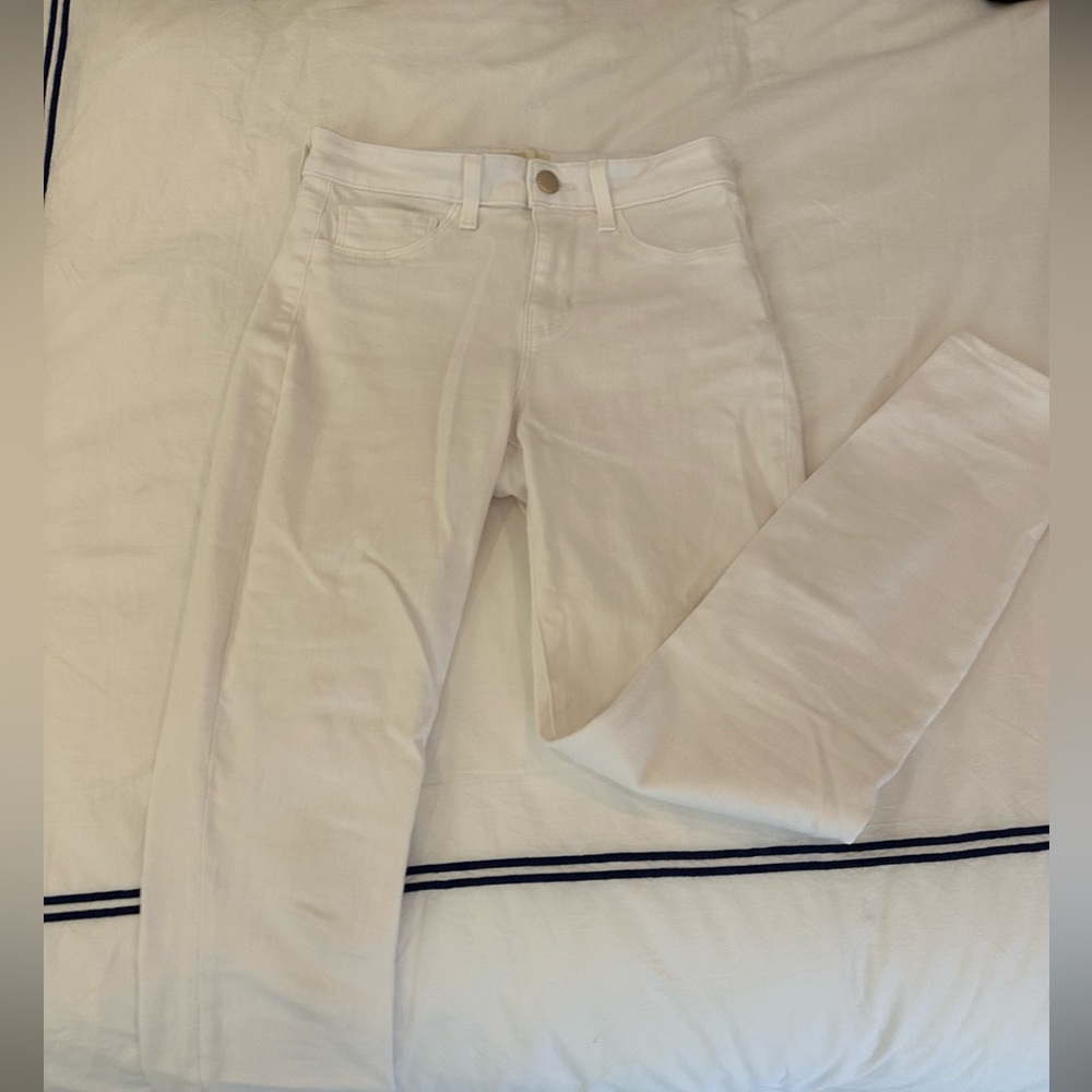 L’agence White skinny jeans Size 23